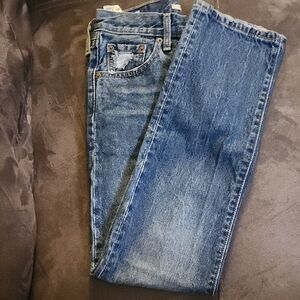Levi's Middy Straight Blue Denim Jeans